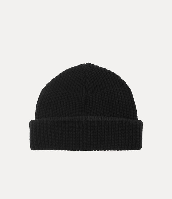 Vivienne Westwood Sporty Beanie in BLACK